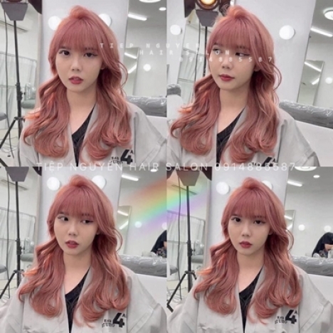 Tóc xoăn ngắn hippie from mái bằng, học nghề tóc - Tiệp Nguyễn Academy