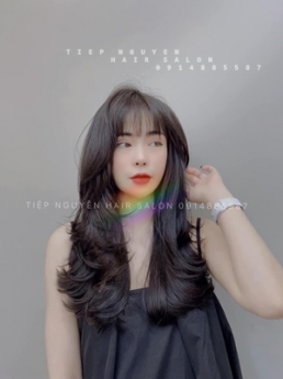 Xoăn ngắn hippie style mới lạ cho nàng cá tính - Tiệp Nguyễn Academy