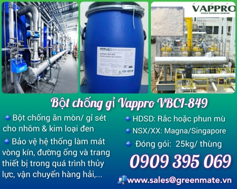 Bột chống gỉ/ chống ăn mòn Vappro VBCI-849