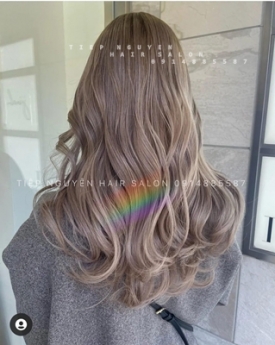 Tóc xoăn ngắn hippie phong cách cá tính, học nghề tóc - Tiệp Nguyễn Academy