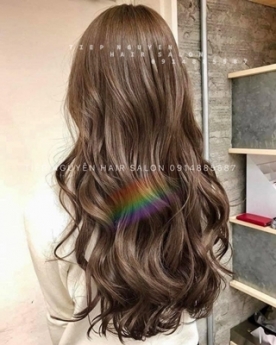 Tóc xoăn ngắn hippie, xoăn nhẹ mái mưa - Tiệp Nguyễn Academy