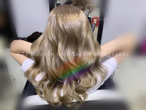 Tóc xoăn ngắn hippie nhẹ nhàng mái mưa, học nghề tóc - Tiệp Nguyễn Academy