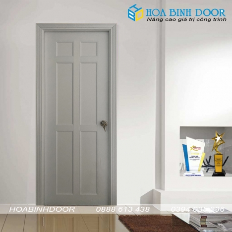 Cửa Nhựa Đài Loan Giá Rẽ - Cửa nhựa giả gỗ toilet