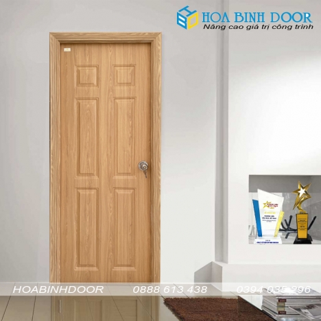 Cửa Nhựa Đài Loan Giá Rẽ - Cửa nhựa giả gỗ toilet