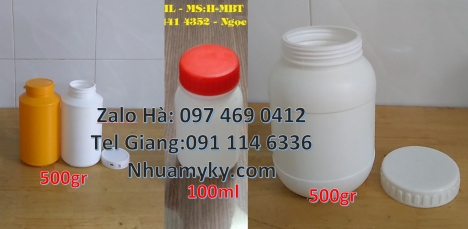 Hũ hóa chất giá rẻ. hũ hdpe giá rẻ Giá bán hũ 1.5kg hdpe, Hũ 1kg cao cấp, Hũ 0.5 lít, Hũ đựng axit,