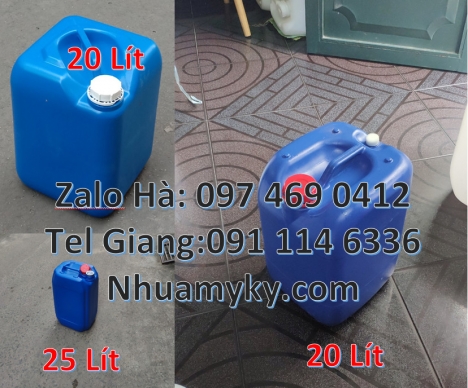 can nhựa 30 lít đựng thực phẩm, can nhựa 5 lít trong, can 18l đựng mật mía, can nhựa giá rẻ, can dẹp