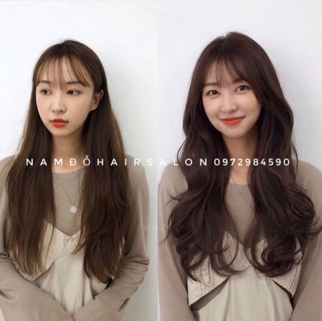 Sóng Nước Tóc Dài Địa Chỉ Uốn Tóc Đẹp Giá Rẻ Hoài Đức - Nam Đỗ Hair Salon