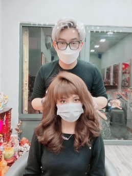 Xoăn ngắn hippie tóc from dài cho nữ. - Tiệp Nguyễn Academy