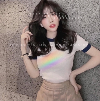 Tóc ngắn uốn xoăn hippie nhẹ nhàng, xoăn hippie - Tiệp Nguyễn Academy