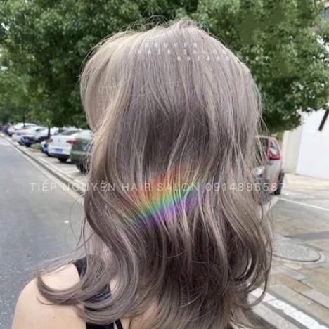 Tóc ngắn xoăn sóng hippie, học nghề tóc, Tiệp Nguyễn Academy