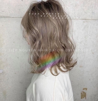 Xoăn hippie, uốn xoăn ngắn hippie, học nghề tóc, Tiệp Nguyễn Academy