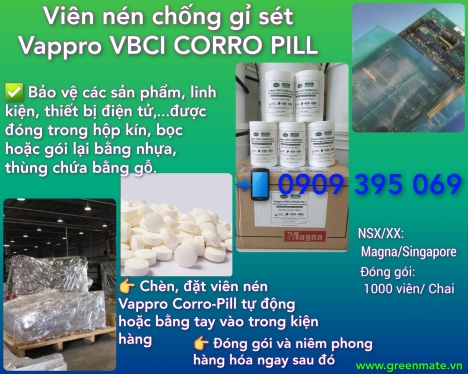 Viên nén chống gỉ sét Vappro VBCI CORRO-PILL