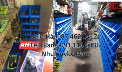 Sỉ lẻ kệ đựng ốc vít, Khay nhựa xanh cỡ nhỏ, Kệ nhựa Khay ốc vít, kệ ốc vít, Kệ nhựa duy tân, Kệ d