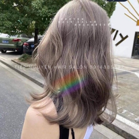 Tóc ngắn xoăn sóng hippie, học nghề tóc, Tiệp Nguyễn Academy