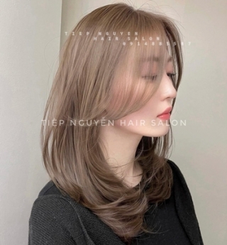 Tóc ngắn hippie, xoăn hippie ngang vai - Tiệp Nguyễn Academy