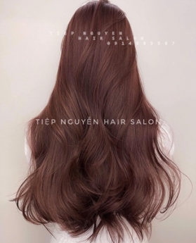 Tóc xoăn ngắn hippie, nhuộm tóc giá rẻ Hà Nội. - Tiệp Nguyễn Academy