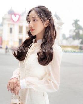 Tóc xoăn ngắn hippie nhẹ nhàng cuốn hút - Tiệp Nguyễn Academy