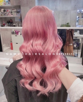Nhuộm Tóc Làm Màu Hồng Đẹp Giá Rẻ Hoài Đức - Nam Đỗ Hair Salon
