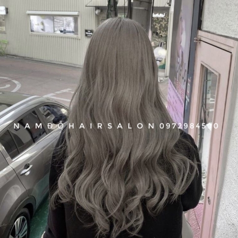 Nhuộm Tóc Làm Màu Xanh Ngọc Uy Tín Giá Rẻ Hoài Đức - Nam Đỗ Hair Salon