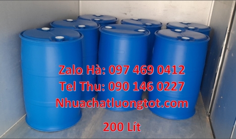Thùng phuy nhựa 220 lít nắp mở, Thùng phi đai sắt 120 lít, Thùng Phuy 30 Lít, Thùng Phuy 50L, Giá