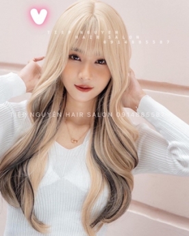 Hà Nội uốn xoăn ngắn hippie tặng hấp phục hồi - Tiệp Nguyễn Academy