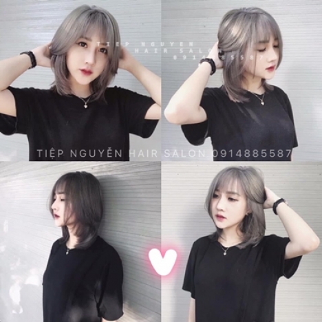 From tóc xoăn ngắn hippie cho nữ, làm tóc giá rẻ - Tiệp Nguyễn Academy