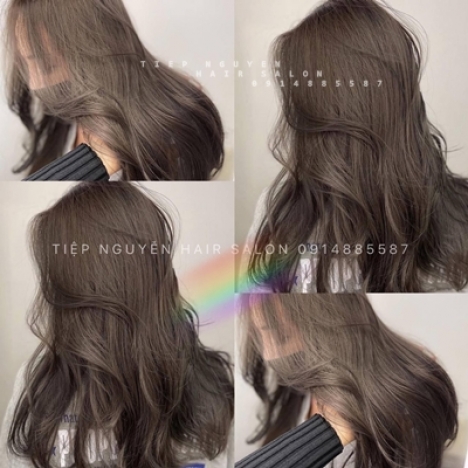 Tóc xoăn ngắn hippie, from mái mưa, học nghề tóc - Tiệp Nguyễn Academy