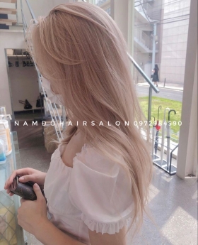 Nhuộm Tóc Làm Màu Nâu Trà Sữa Uy Tín Giá Rẻ Hoài Đức - Nam Đỗ Hair Salon