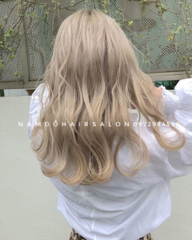 Nhuộm Tóc Làm Màu Vàng Khói Uy Tín Giá Rẻ Hoài Đức - Nam Đỗ Hair Salon