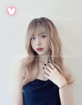 Xoăn ngắn hippie nhẹ nhàng, uốn xoăn cá tính độc đáo - Tiệp Nguyễn Academy