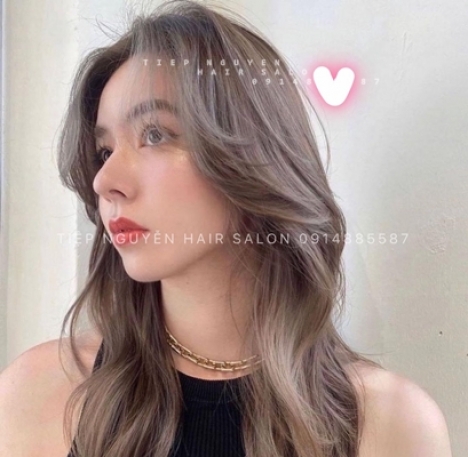 Uốn xoăn hippie ngắn ngang vai đẹp tự nhiên giá rẻ - Tiệp Nguyễn Academy