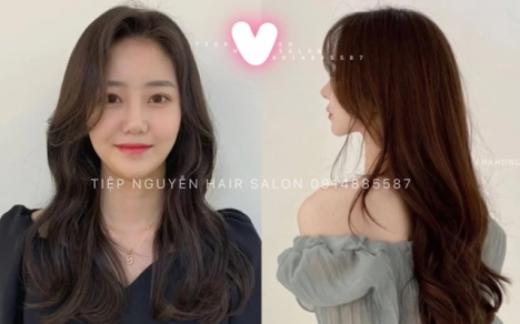 Tóc uốn ngắn xoăn hippie cho tóc lỡ - Tiệp Nguyễn Academy