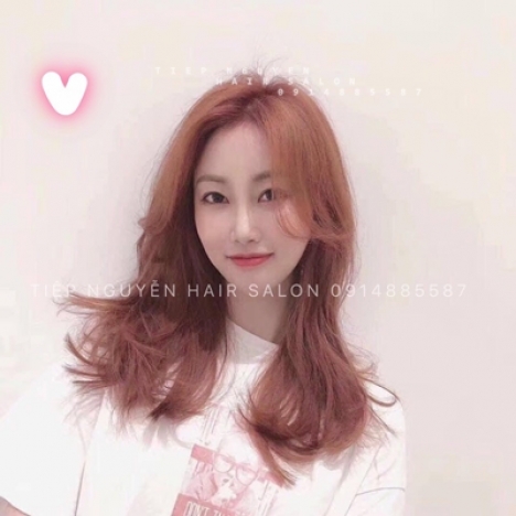 Tóc xoăn ngắn hippie, uốn xoăn nhẹ - Tiệp Nguyễn Academy
