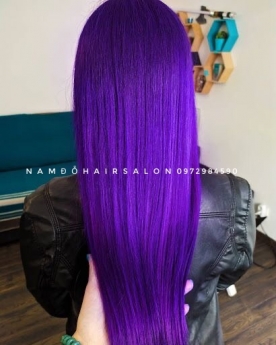 Nhuộm Tóc Làm Màu Tím Đẹp Giá Rẻ Hoài Đức - Nam Đỗ Hair Salon