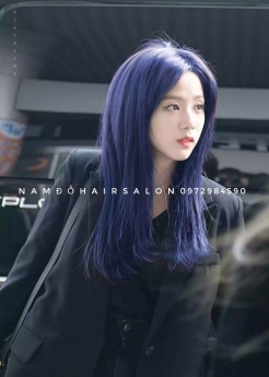 Nhuộm Tóc Làm Màu Xanh Khói Đẹp Uy Tín Giá Rẻ Hoài Đức - Nam Đỗ Hair Salon