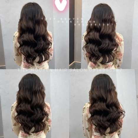 Tóc ngắn hippie, xoăn ngắn hippie nhẹ mái bay - Tiệp Nguyễn Academy