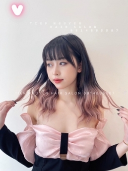 Xoăn ngắn hippie nhẹ nhàng, uốn xoăn cá tính độc đáo - Tiệp Nguyễn Academy