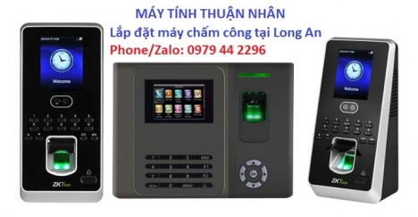 Dịch Vụ Lắp Đặt Máy Chấm Công Tại  Long An