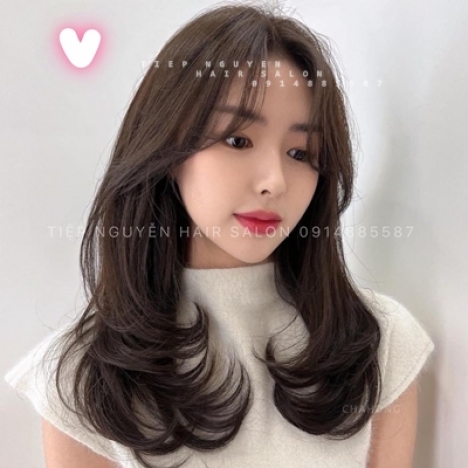 Tóc uốn xoăn ngắn hippie, làm tóc giá rẻ - Tiệp Nguyễn Academy