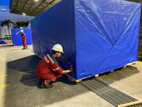 Dịch vụ đóng gói hàng hóa máy móc công nghiệpở Hà Nam