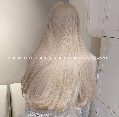 Nhuộm Tóc Làm Màu Vàng Trắng Đẹp Giá Rẻ Hoài Đức - Nam Đỗ Hair Salon