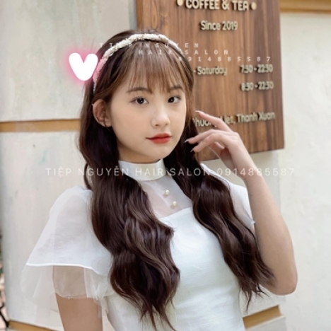 Hà Nội uốn xoăn ngắn hippie đẹp và giá rẻ - Tiệp Nguyễn Academy