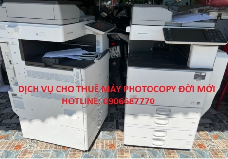 Cho thuê máy photocopy tại Long An  0979442296