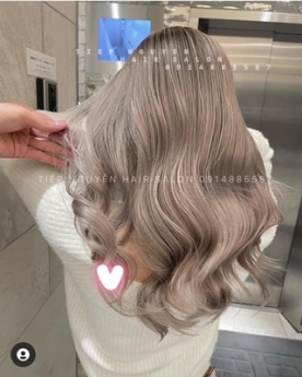 Tóc uốn xoăn ngắn, xoăn hippie nhẹ nhàng - Tiệp Nguyễn Academy