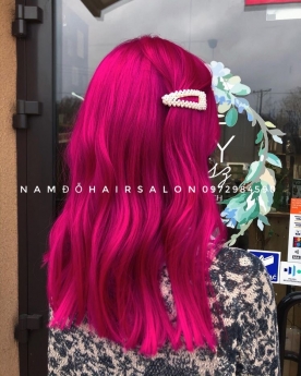 Nhuộm Tóc Làm Màu Hồng Phấn Uy Tín Giá Rẻ Hoài Đức - Nam Đỗ Hair Salon