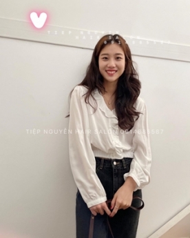 Xoăn ngắn hippie, dịch vụ làm xoăn giá rẻ - Tiệp Nguyễn Academy