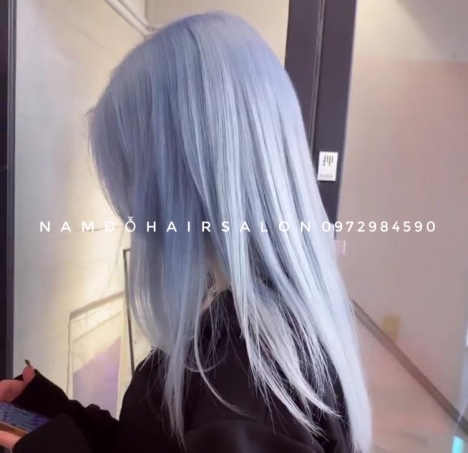 Nhuộm Tóc Làm Màu Khói Xanh Uy Tín Giá Rẻ Hoài Đức - Nam Đỗ Hair Salon