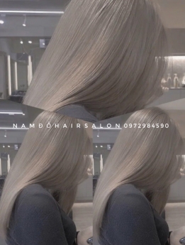 Nhuộm Tóc Làm Màu Vàng Khói Đẹp Giá Rẻ Hoài Đức - Nam Đỗ Hair Salon
