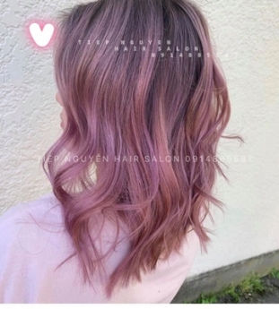 Tóc xoăn ngắn hippie nhẹ nhàng tóc thưa - Tiệp Nguyễn Academy