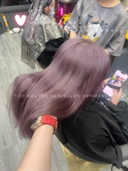 Uốn xoăn ngắn hippie giá rẻ Hà Nội - Tiệp Nguyễn Academy